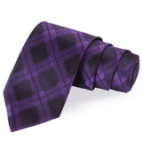 Eye Catching Purple Colored Microfiber Necktie for Men | Genuine Branded Product from Peluche.in