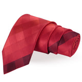 Elegant Red Colored Microfiber Necktie for Men | Genuine Branded Product from Peluche.in
