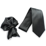Neck Tie and Pocket Square Set for Men