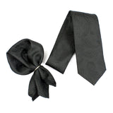 Neck Tie and Pocket Square Set for Men