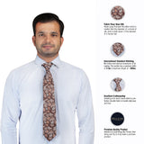 Peluche Trend Setting Microfiber Necktie for Men