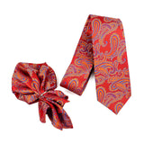 Neck Tie and Pocket Square Set for Men