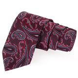 Uptown Maroon Colored Microfiber Necktie for Men | Genuine Branded Product from Peluche.in