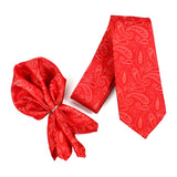 Neck Tie and Pocket Square Set for Men
