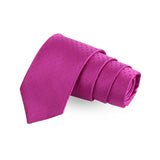 Spot On Pink Colored Microfiber Necktie For Men | Genuine Branded Product  from Peluche.in