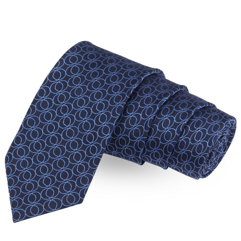 Ringer Blue Colored Microfiber Necktie For Men | Genuine Branded Product  from Peluche.in