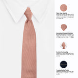 Peluche Graceful Stripes Microfiber Necktie For Men