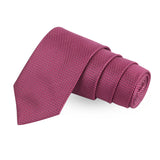 The Dotted Embace Pink Colored Microfiber Necktie For Men | Genuine Branded Product  from Peluche.in