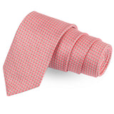 Perky Peach Pink Colored Microfiber Necktie For Men | Genuine Branded Product  from Peluche.in