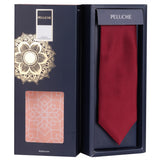 Peluche Mini Squares Microfiber Necktie For Men