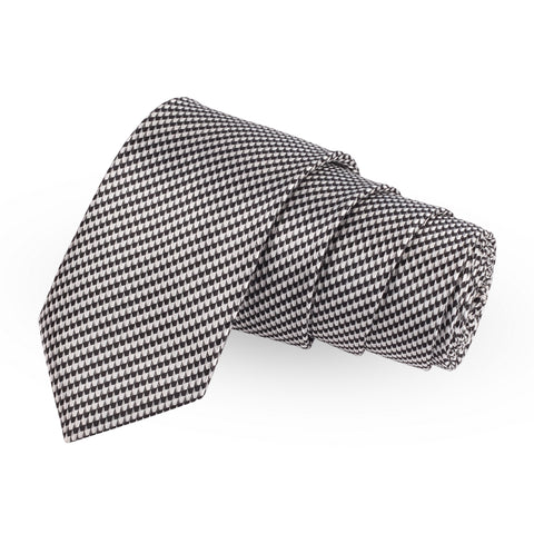 Stunning HT White Colored Microfiber Necktie For Men | Genuine Branded Product  from Peluche.in