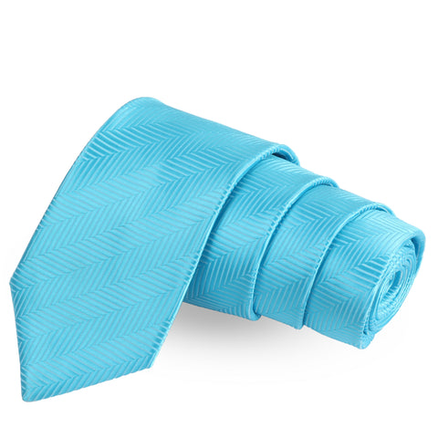 Alluring Stripes Blue Colored Microfiber Necktie For Men | Genuine Branded Product  from Peluche.in