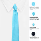 Peluche Alluring Stripes Microfiber Necktie For Men