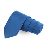 Classic Checkered Blue Colored Microfiber Necktie For Men | Genuine Branded Product  from Peluche.in