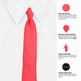Peluche Droplet Microfiber Necktie For Men