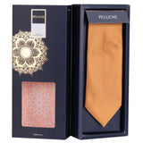 Peluche Snark Mustard Microfiber Necktie For Men