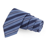 Dazzaling Turn Blue Colored Microfiber Necktie For Men | Genuine Branded Product  from Peluche.in
