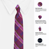 Peluche Spooky Groove Microfiber Necktie For Men