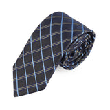 Peluche Grey Plush Microfiber Necktie For Men