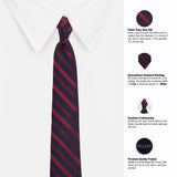 Peluche Stunning Alley Microfiber Necktie For Men
