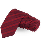 Red Rush Red Colored Microfiber Necktie For Men | Genuine Branded Product  from Peluche.in