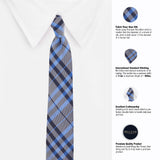 Peluche Mini Knot Microfiber Necktie For Men