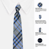 Neck Tie and Pocket Square Set for Men