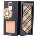 Neck Tie and Pocket Square Set for Men