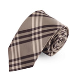 Peluche The Gentleman Beige Colored Microfiber Necktie For Men