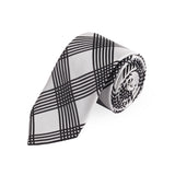 Peluche Delightful Squares Microfiber Necktie For Men
