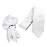 Neck Tie and Pocket Square Set for Men