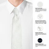 Neck Tie and Pocket Square Set for Men