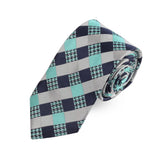 Peluche The Clubbed Design Microfiber Necktie For Men
