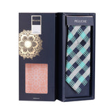 Peluche The Clubbed Design Microfiber Necktie For Men