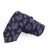 The Black Beryl Blue Colored Microfiber Necktie For Men | Genuine Branded Product  from Peluche.in