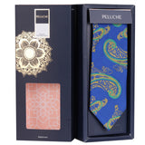 Peluche The Royal Blue Microfiber Necktie For Men