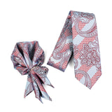 Neck Tie and Pocket Square Set for Men