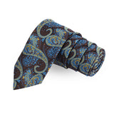 The Beckoning Star Blue Colored Microfiber Necktie For Men | Genuine Branded Product  from Peluche.in