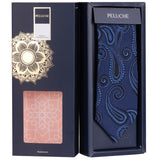 Peluche The Cerulean Blue Microfiber Necktie For Men