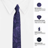 Peluche The Blissful Stir Microfiber Necktie For Men