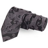 The Weald Feel Black Colored Microfiber Necktie For Men | Genuine Branded Product  from Peluche.in