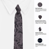 Peluche The Weald Feel Microfiber Necktie For Men