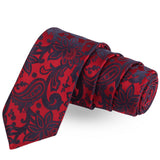 The Covert Slay Red Colored Microfiber Necktie For Men | Genuine Branded Product  from Peluche.in