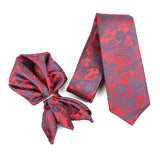 Neck Tie and Pocket Square Set for Men