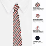 Neck Tie and Pocket Square Set for Men