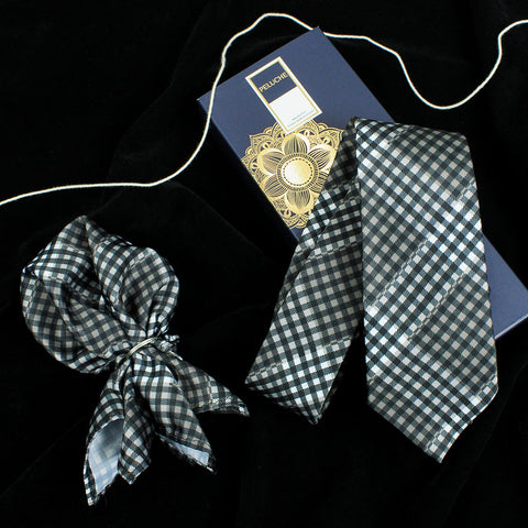 Neck Tie and Pocket Square Set for Men