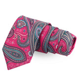 Classy Pastiche Pink Colored Microfiber Necktie For Men | Genuine Branded Product  from Peluche.in
