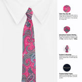 Peluche Classy Pastiche Microfiber Necktie For Men