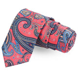 The Pink Assort Pink Colored Microfiber Necktie For Men | Genuine Branded Product  from Peluche.in