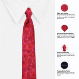 Peluche The Alluring Bud Microfiber Necktie For Men